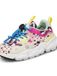 Naturino Sneakers van kunstleer en technische stof