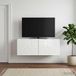 Maison Exclusive Meuble TV mural 59,5 x 41 x 30 cm blanc laqué