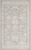 Safavieh ARC670 Vintage Inspired Indoor Woven Area Rug, Archive Collection, Grijs & Blauw, 122 X 183 cm