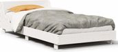 Maison Exclusive - Lit en bois massif sans matelas, blanc, 90x200 cm, en pin