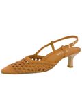 Paul Green Dames Slingback pumps bruin maat 38,5