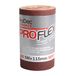 ProDec Advance 5 m rol 180 grit zeer fijne kwaliteit ProFlex ultra flexibel scheurbestendig aluminiumoxide schuurpapier voor het schuren van hout, verf, gips, vulmiddel, metaal en meer, 115 mm breed