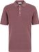 WE Fashion Heren regular fit polo met knoopsluiting