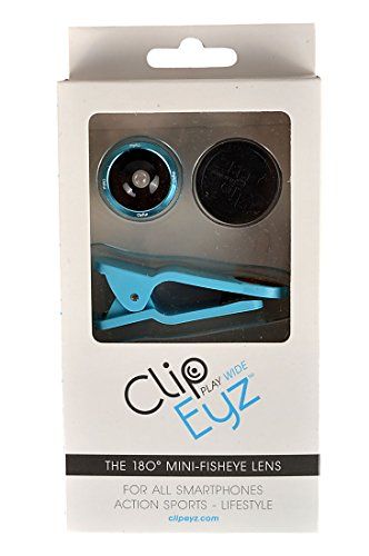 ClipEyz Fisheye lens smartphone accessoire - blauw - één maat - 970974