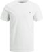 JACK&JONES JJEDENIM LOGO TEE SS O-NECK T-shirt Homme Blanc Coton XXL