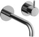 Hotbath Cobber - Wastafelmengkraan - zonder Waste - Laag - Chroom - Inbouw - Chroom - V01