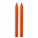 Set Doriche Set van 8 decoratieve kaarsen, pompoen, 8 uur brandduur, 2,2 cm diameter, 25 cm hoogte