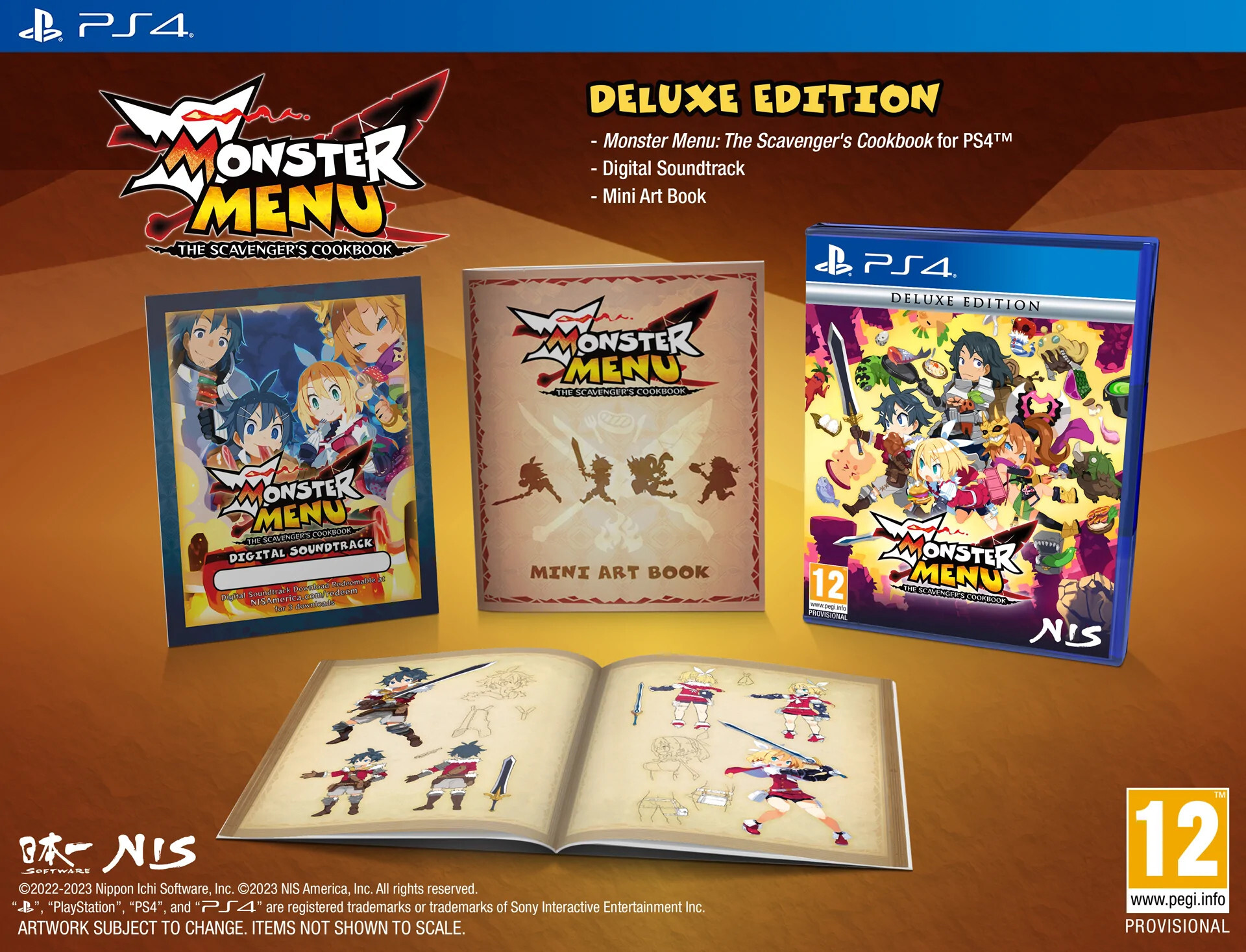 NIS Monster Menu: The Scavenger’s Cookbook Deluxe Edition PlayStation 4