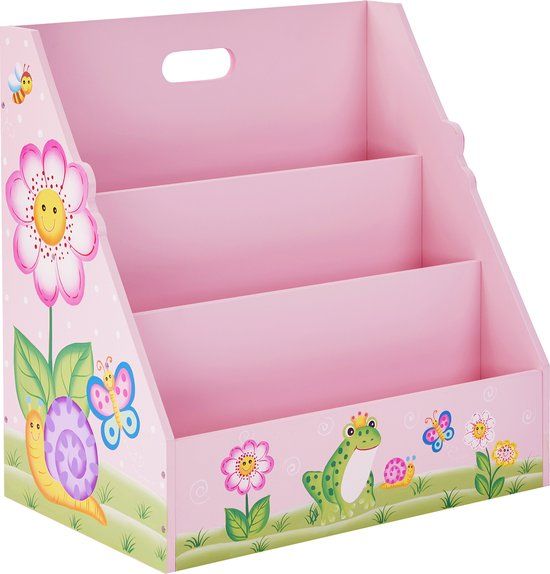 Teamson Kids Fantasy Fields Magic Garden Boekenkast - Roze