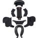 Schuberth C5/E2 complete set with innerlining, cheekpads, neckpad