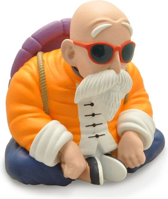 Plastoy Dragon Ball Muten Roshi Spaarpot - Bekende personages - Unisex - Herbruikbaar