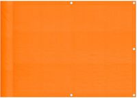 vidaXL Balkonscherm Oranje 75x800 cm 100% Polyester Oxford