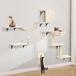 Klimwandset pour chat - Beige - Bois - 4 pièces