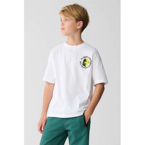 Shoeby T-shirt met backprint wit