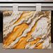 PETTI Artigiani Italiani - Ovenafdekking voor moderne keuken met geel marmereffect, ovenafdekking voor keuken 40 x 50 cm, 100% Made in Italy