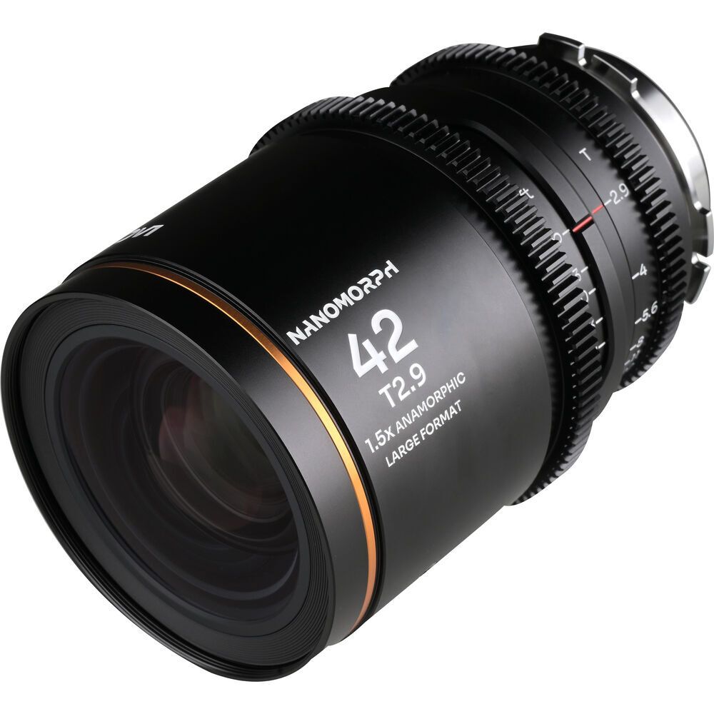 Laowa 42mm T2.9 1.5X LF Nanomorph Amber PL/EF-mount objectief