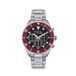 Breil Herenhorloge Outrider HU 41 MM Chrono met zilverkleurige stalen armband, 10 bar, diameter behuizing: 41 mm, EW0714, zilver, armband