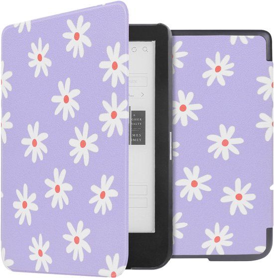 imoshion Ploonk B.V. Ereader Hoes - Geschikt voor Kobo Clara HD - Flowers Distance