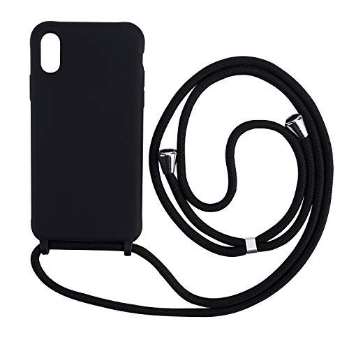 Ququcheng Compatibel voor Samsung Galaxy S10 Plus Case - Zwart