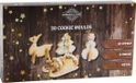 Merkloos 8x stuks kerst thema koekvormpjes/uitsteek vormpjes