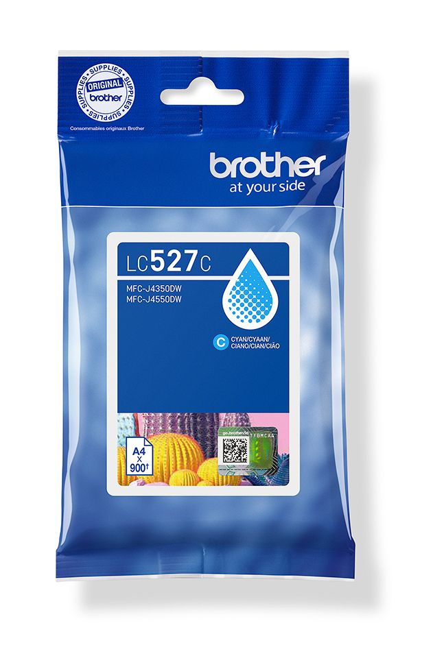 Brother LC527C Original Cyan Ink Cartridge - Single Pack