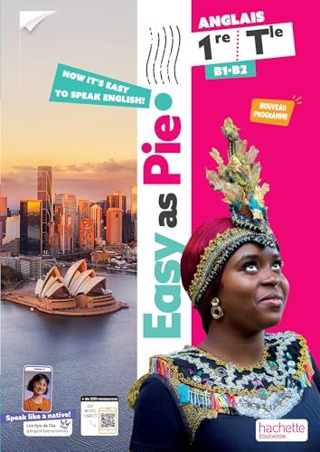 Anglais Easy as Pie! Anglais 1re/Term - Livre-cahier élève - éd. 2026