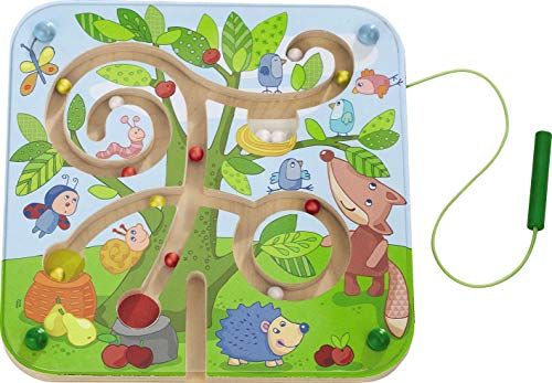 Haba Magnetisch spel boomlabyrint - Houten speelgoed - Vanaf 2 jaar