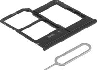 Mmobiel Sim Tray Kaart Houder Nano Slot voor Samsung Galaxy A20e / A202 (ZWART)
