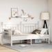 Maison Exclusive - Cadre de lit de jour blanc 107 x 203 cm en acier