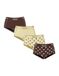 Pieces 4-Pack Dames shorts - Solid - Katoenen dames onderbroek - Multipack - Voordeelverpakking