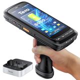 Tera Android 13 Barcodescanner PDA: 8000 mAh grote batterij 4G + 64GB met laadstation pistoolgreep handheld mobiele computer 5,2 inch full-touch screen krachtige 2D-scanmotor IP65 inventure scanner