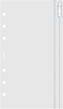 Filofax Persoonlijke Zip Lock Envelop, Transparant, 95mm x 171mm
