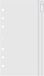 Filofax Persoonlijke Zip Lock Envelop, Transparant, 95mm x 171mm