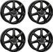 Autec 4x Tallinn jantes 6,5x16 5x114,3 SW aluminium jantes pour BYD Dolphin