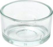 Trend Candles bougeoir - verre - transparent - 4x3 cm - bougie chauffe-plat