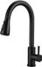 Ibenzoa Robinet de cuisine flexible avec fonction pivotante et extractible - Construction en acier inoxydable