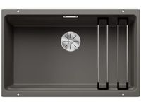 Blanco ETAGON 700-U 527261 Silgranit spoelbak, 730x460 mm, vulkaangrijs, met toebehoren
