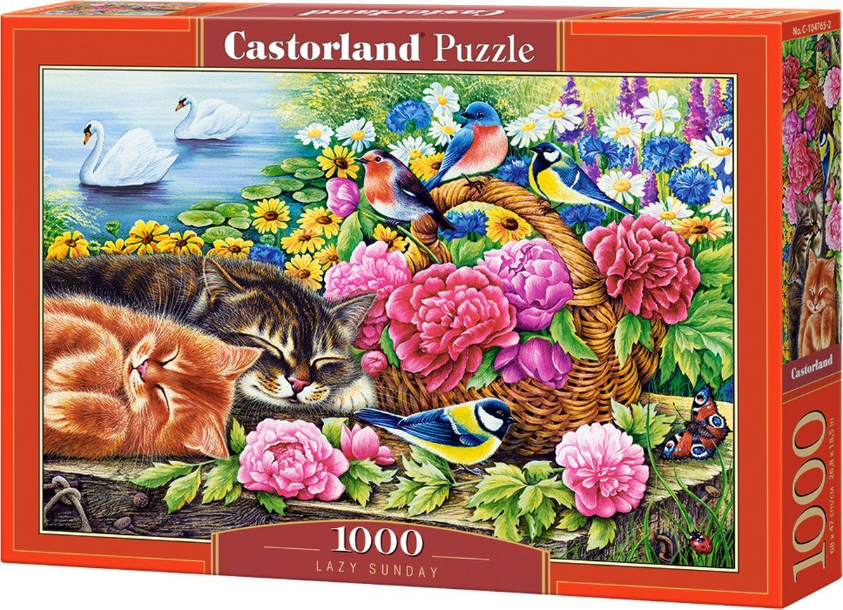 Castorland Lazy Sunday Puzzle - 1000 pieces