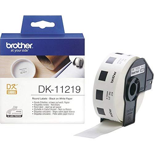 Brother DK11219 Labels Zwart/Wit
