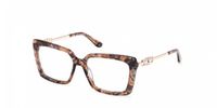 Guess GU50318 Pink/avana Rechthoekig Acetaat Vrouwen Brilmonturen