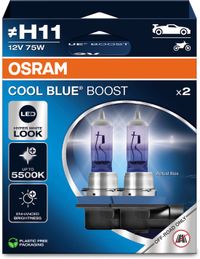 Osram Cool Blue Boost H11 5500K Lumière blanche