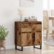 vidaXL Dressoir, gerecycled hout, 60 x 35 x 70 cm, samengesteld uit hout en metaal