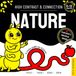 High Contrast & Connection: Nature: Visual Sensory Stimulation Book for Infants | Focus Tracking, Tummy Time & Parent-Baby Connection