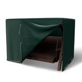 Kronenburg Hollywood-schommelbank Beschermhoes, 3-4 zits, groen, 150 x 210 x 150 cm