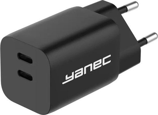 Yanec Compacte GaN lader USB-C 35W - 9V - Nederlands