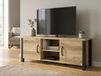 Mobistoxx Meuble tv-hifi OLIANNE 2 portes chêne naturel