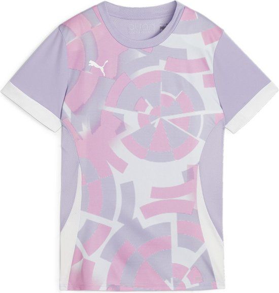 Puma Individual Goal Graphic Jersey Shirt Dames Paars M