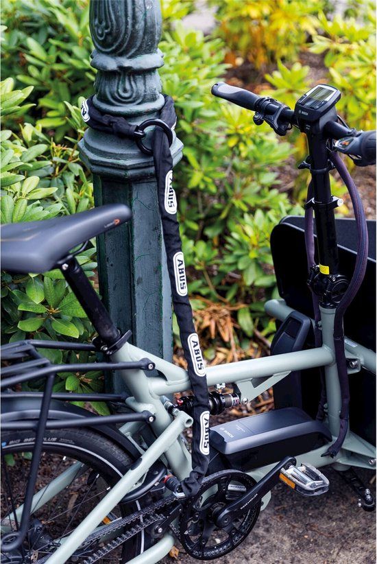 Abus ACH 2.0 8KS/85 Insteekketting - Zwart - 85cm