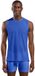 Odlo Active Light Sans Manches Couche de Base Bleu S Homme