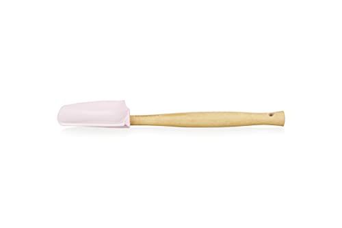 Le Creuset Ambachtelijke pollepel, groot, 28 cm, siliconen, poederroze